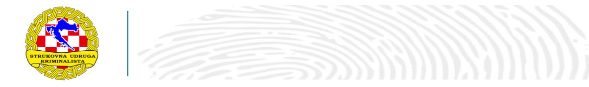 Strukovna udruga kriminalista - Logo
